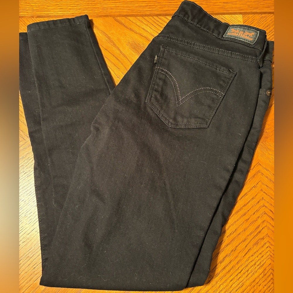 Levi’s Legging Black Stretch Skinny Jeans Women’s 30x32